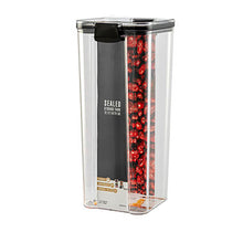 Load image into Gallery viewer, 700/1300/1800ML Food Storage Container Plastic Kitchen Refrigerator Noodle Box Multigrain Storage Tank Transparent Sealed Cans
